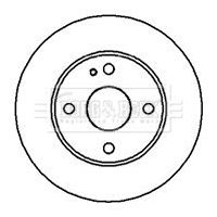 BORG & BECK Piduriketas BBD4944